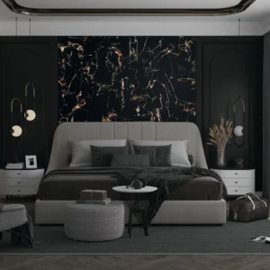 Πάνελ Τοίχου PVC Marquina Gold [2.8×1.22m]