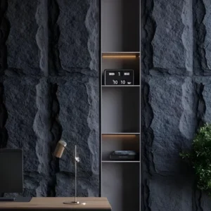 Πάνελ Τοίχου PU Blackstone Slab [1.2×0.6m]